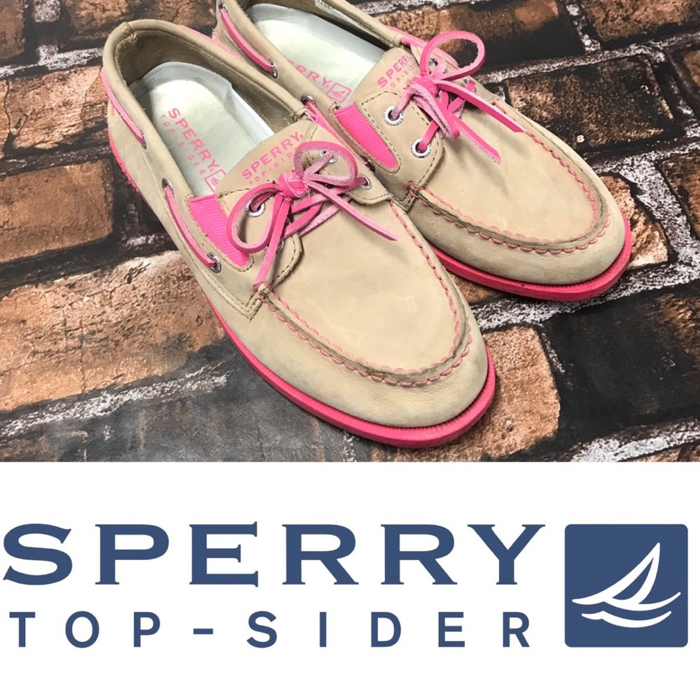 Sperry Girl’s Pink Boat Shoes